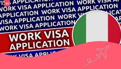 Visa de trabajo de Italia para mexicanos.
