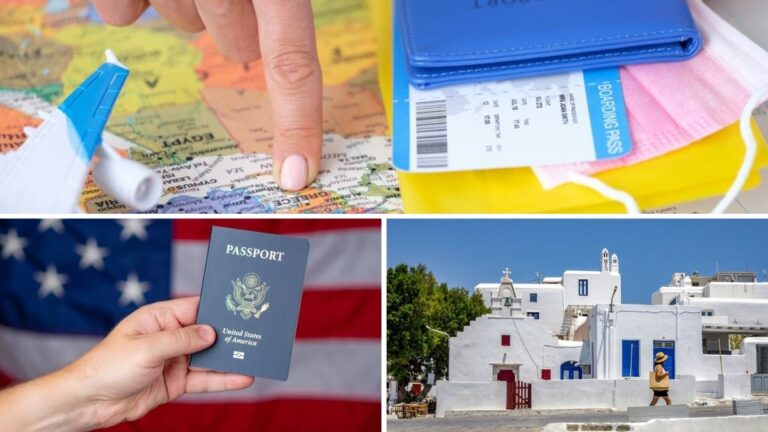 Documentos para viajar a Grecia desde Estados Unidos en 2026.
