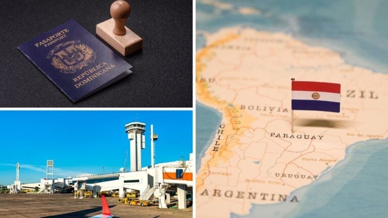 Completa los documentos necesarios para viajar a Paraguay desde Rep. Dominicana.