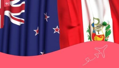 Requisitos de viaje para Nueva Zelanda desde Perú.