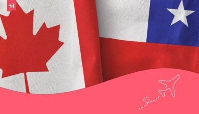 Visa de trabajo de Canadá para chilenos.
