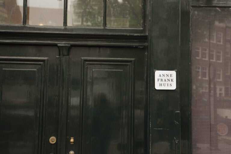 El edificio de la casa de Ana Frank se encuentra situado en el Prinsengracht