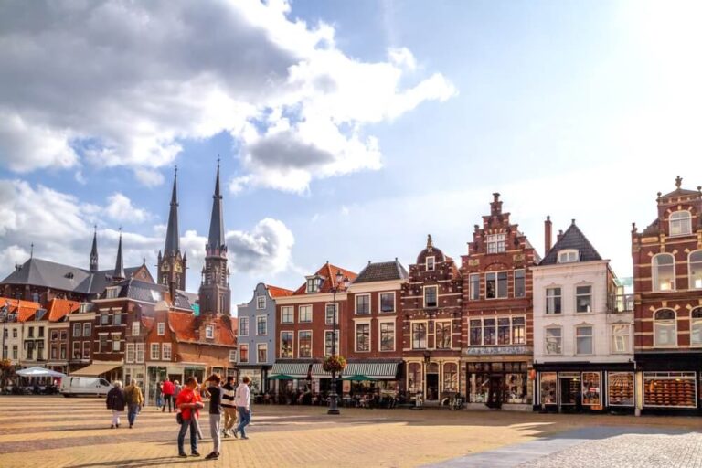 Delft es mundialmente famosa por su cerámica azul y blanca (Delfts blauw), por ser la cuna del célebre pintor Johannes Vermeer y por albergar la prestigiosa Universidad Técnica de Delft.