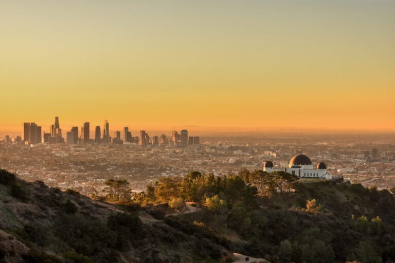 Los Angeles al atarcecer