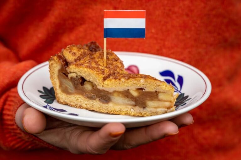 Appeltaart o tarta de manzana