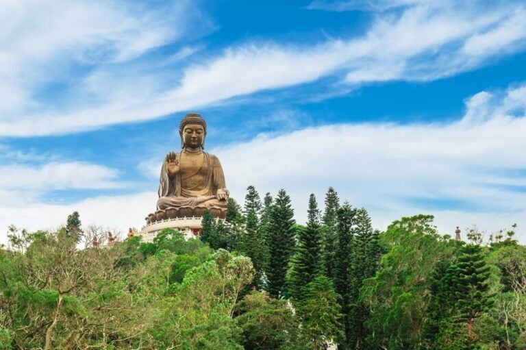 Big Buddha en Lantau.