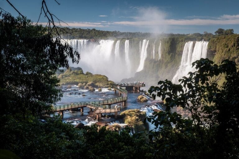 Cataratas del Iguazú, Brasil.
