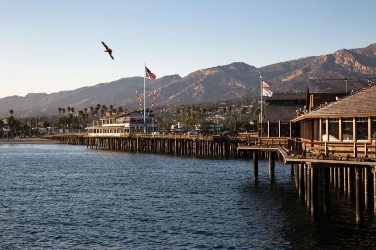 Muelle Stearns Wharf en Santa Barbara