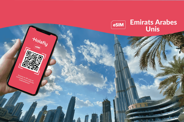 esim emirats arabes unis - Le voyageur Holafly