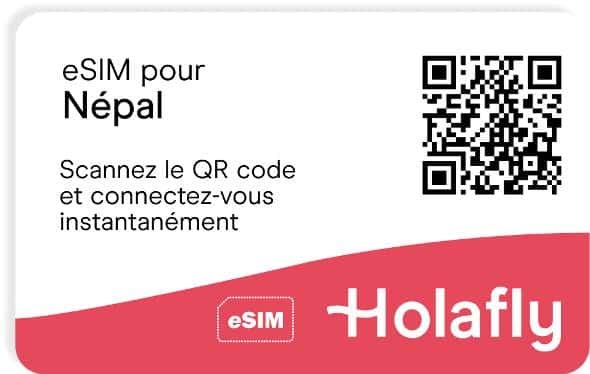 esim népal prépayée internet holafly