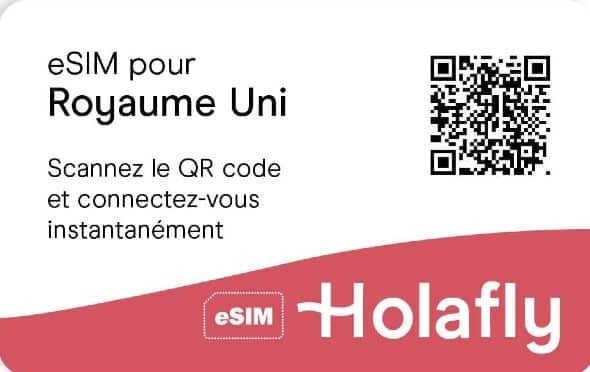 esim royaume-uni prépayée internet holafly