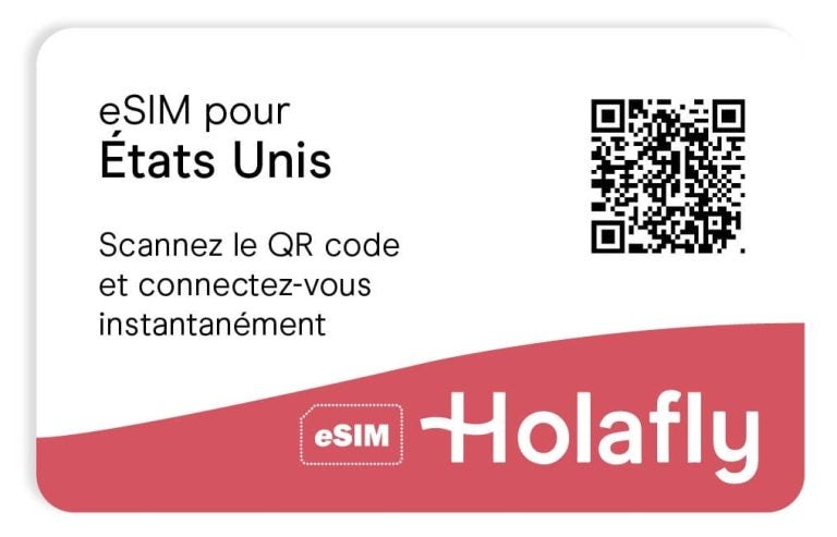 esim pour USA États Unis Holafly prépayée donnees comparatif achetez