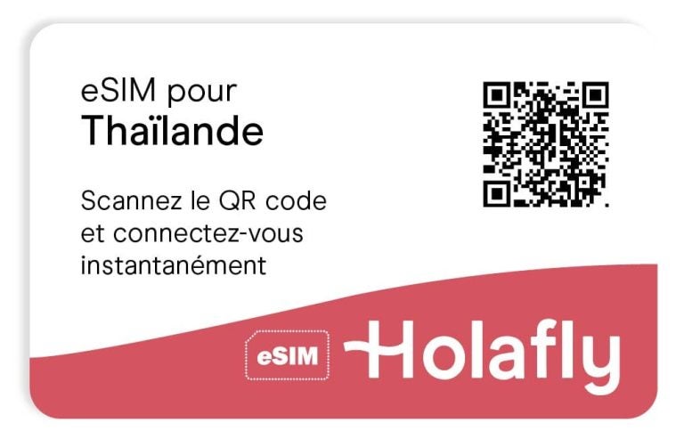 esim thailande holafly prepayee