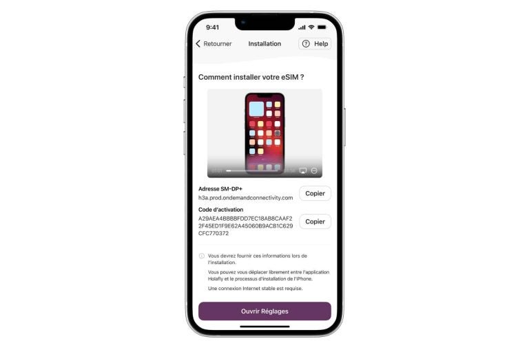 app esim holafly internet mobile