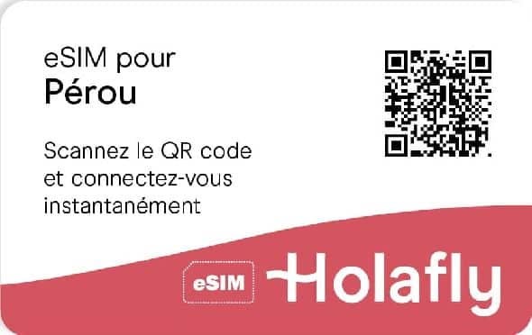 esim perou prépayée internet holafly