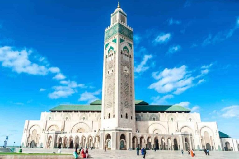 La Mosquée Hassan II à Casablanca, Maroc