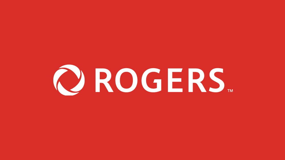 Logo de l'opérateur de téléphonie canadien Rogers Communications.