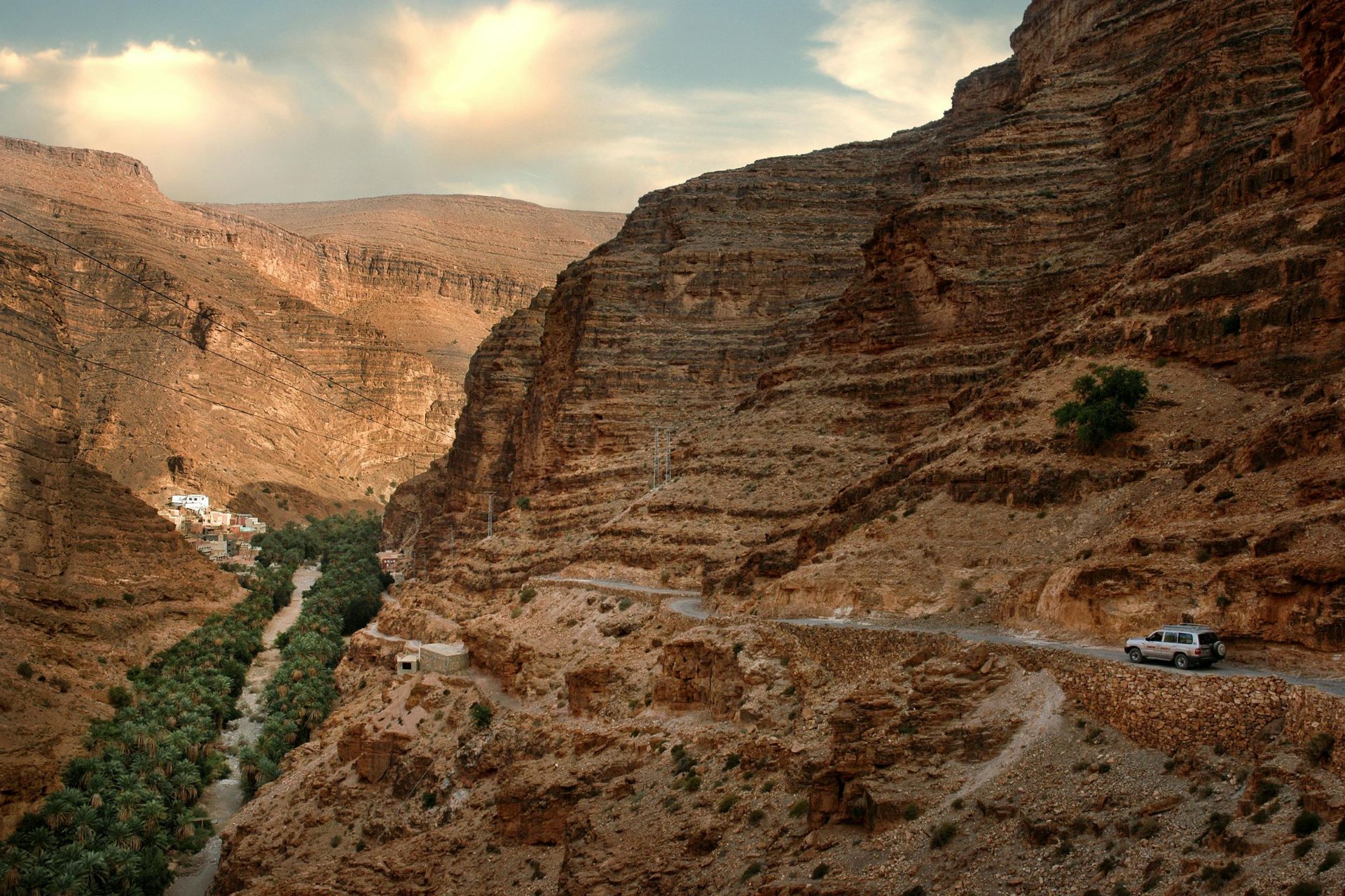 Paysage montagneux de la région Souss Massa au Maroc