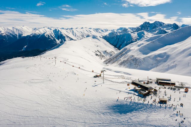 Des pistes de ski à Chamonix