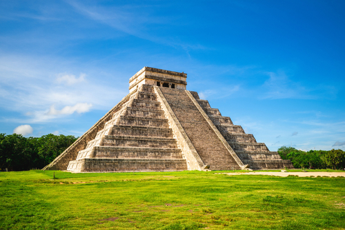 El Castillo, Temple de Kukulcan, Chichen Itza, Mexique