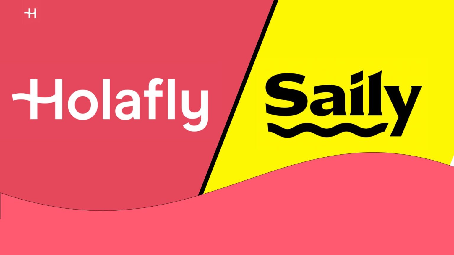 Logos Holafly et Saily