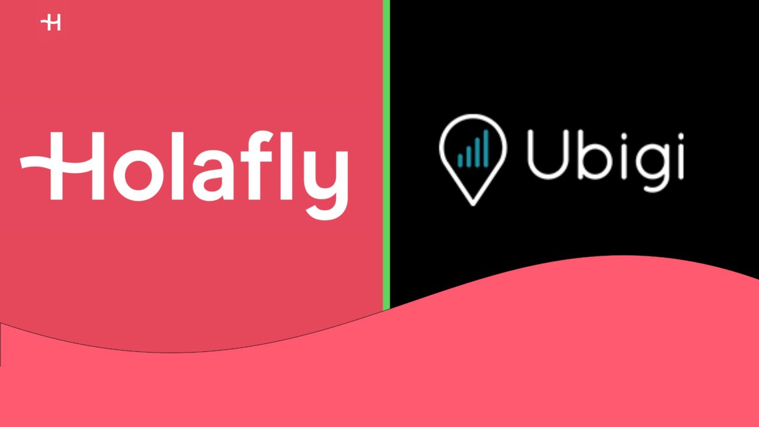 Logos Holafly et Ubigi