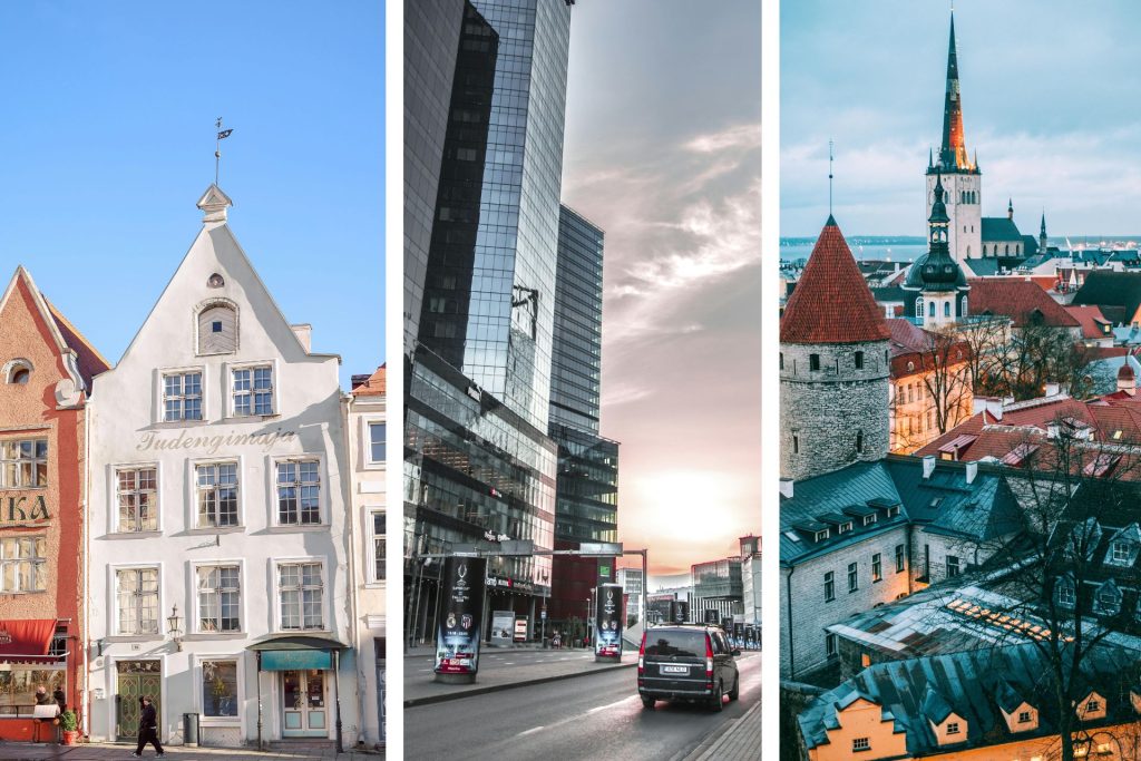 Tallinn, capitale d’Estonie.