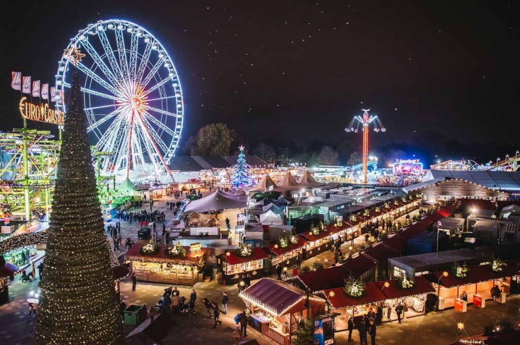 Marché de Noël à Londres en décembre