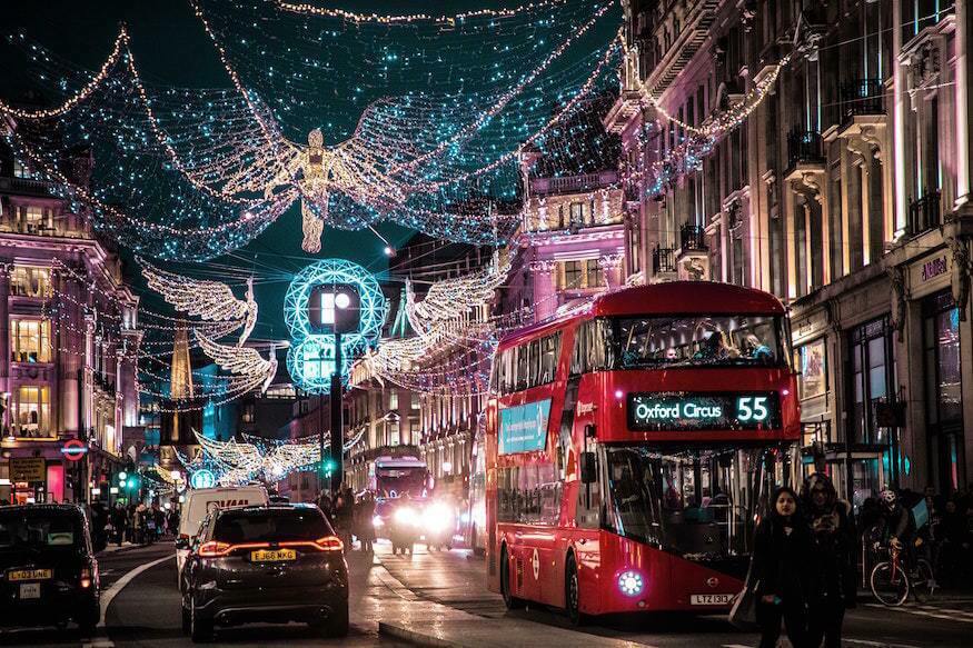 Londres en décembre : Oxford Street