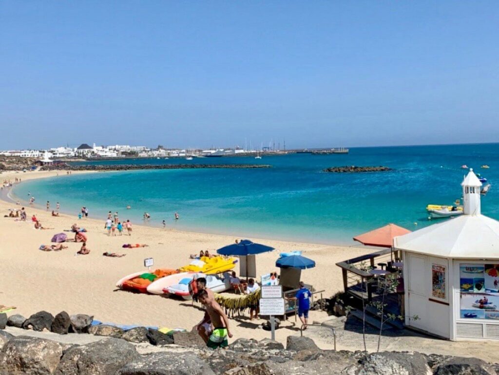 Playa Blanca à Lanzarote en décembre