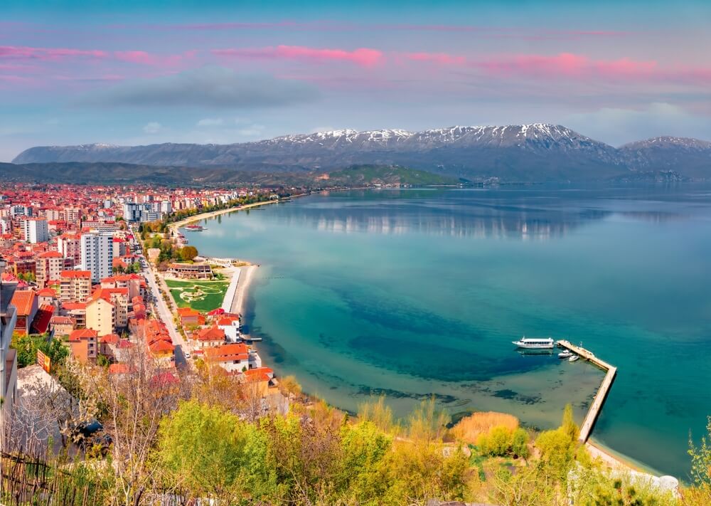 Pogradec, Albanie