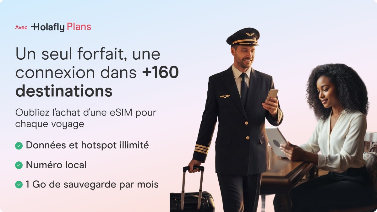 Holafly subscription plans got you covered in more than 160 countries. 