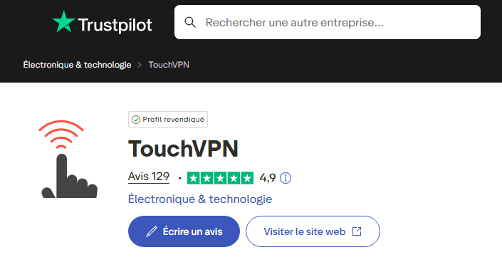 touch vpn avis