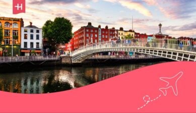 Pont Ha Penny à Dublin