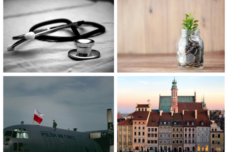 Images de la qualité de vie en Pologne.