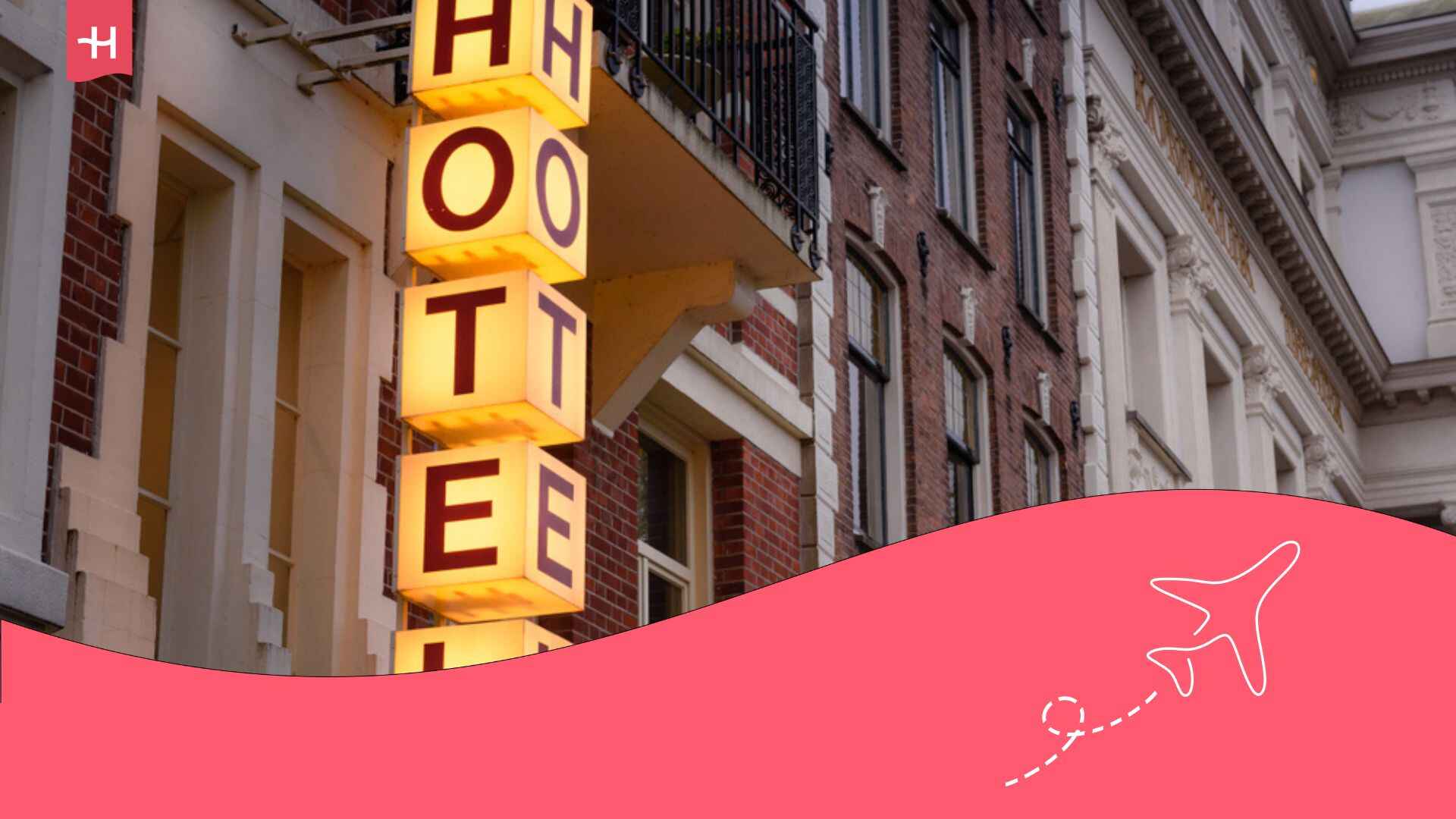 Enseigne d'un hôtel à New York