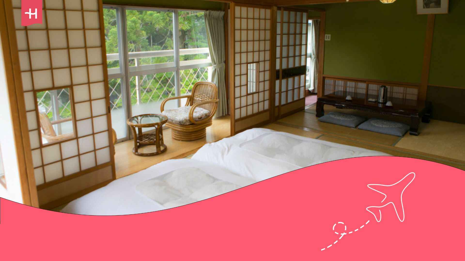 Ryokan : hébergement traditionnel où dormir au Japon