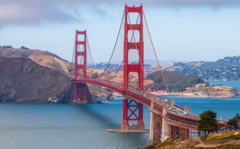 Golden Gate Bridge, San Francisco.