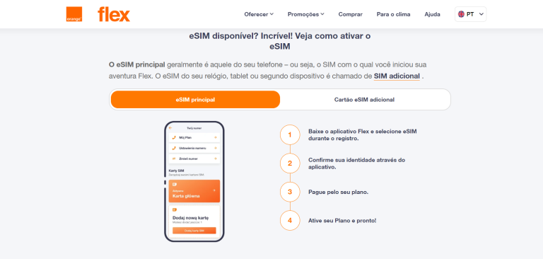orange esim, orange portugal, esim orange, orange, cartão esim
