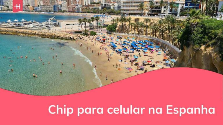 uma praia espanhola