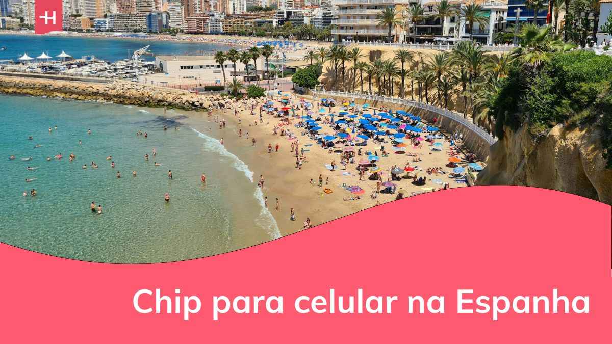 uma praia espanhola