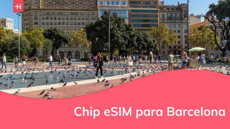 uma praça de barcelona, espanha