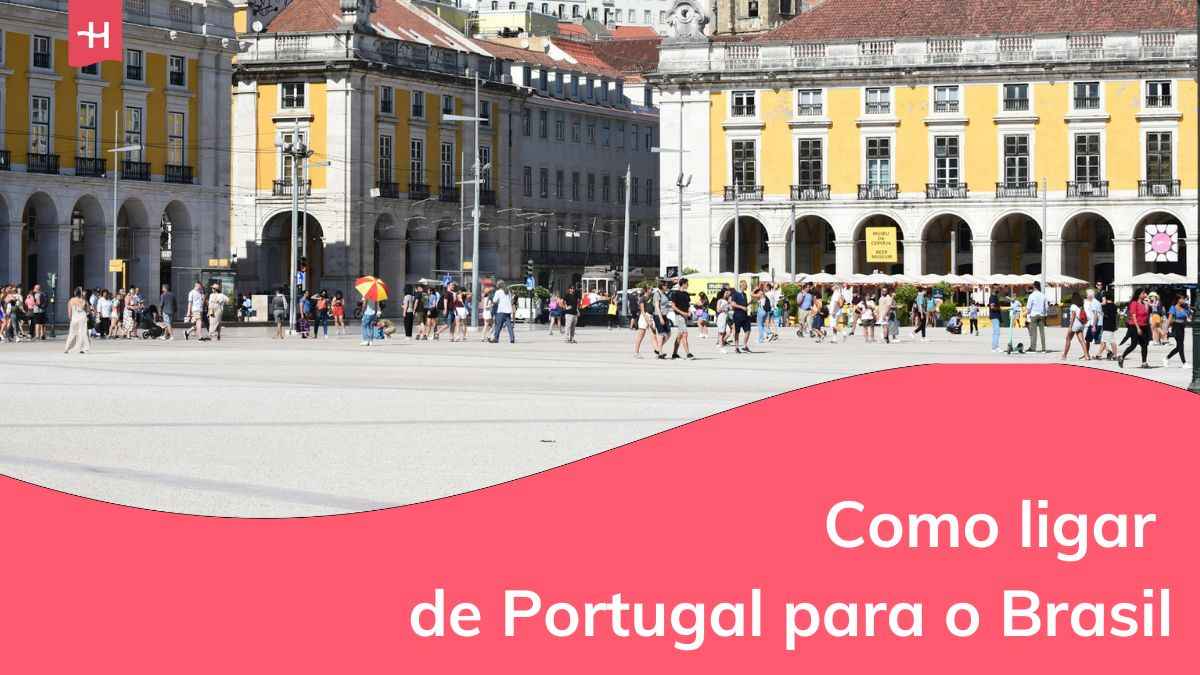 o centro de uma cidade portuguesa