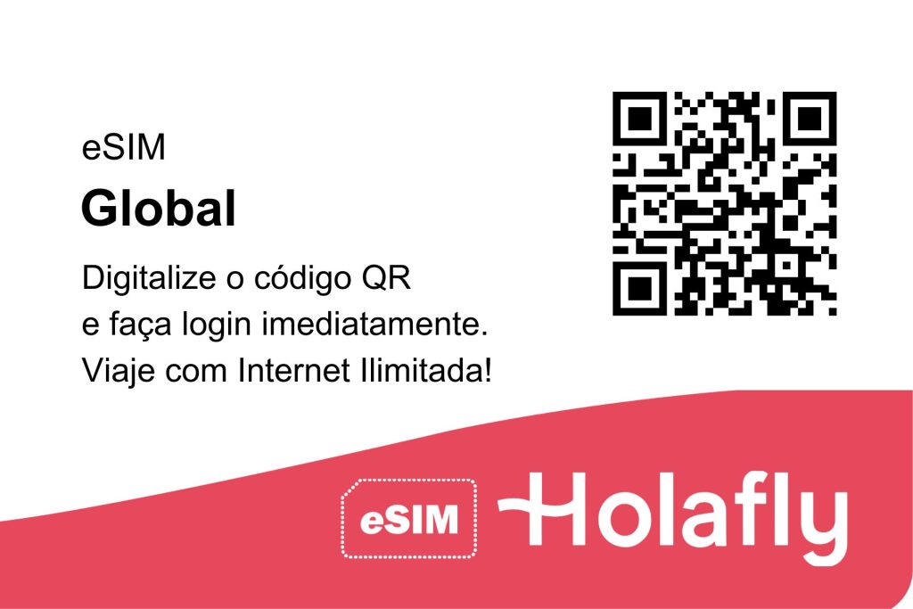 um qr code de compra do eSIM Global