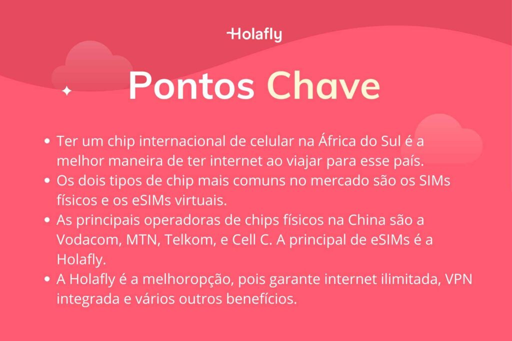 resumo do artigo chip internacional áfrica do Sul