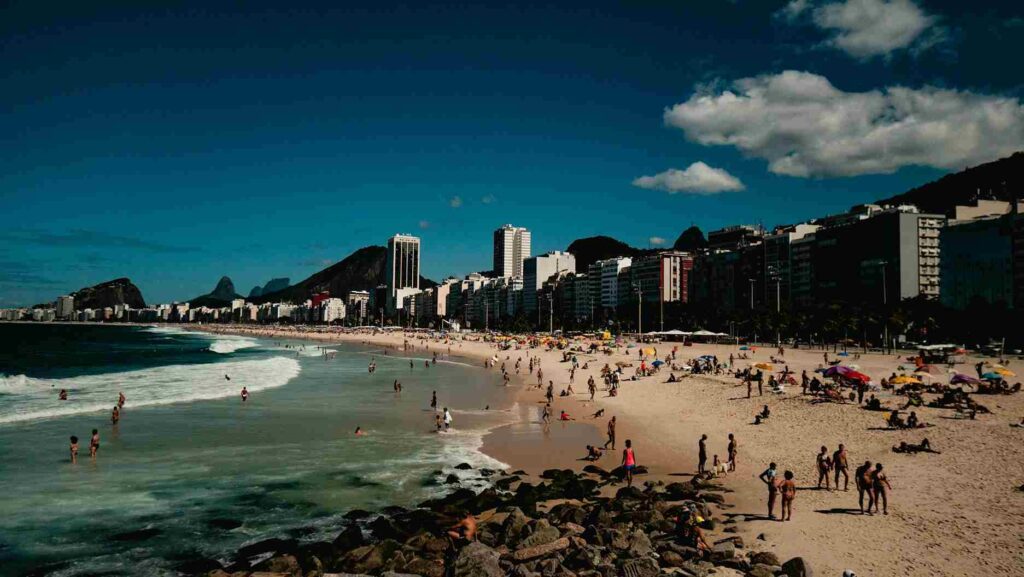 Uma praia do Rio de Janeiro