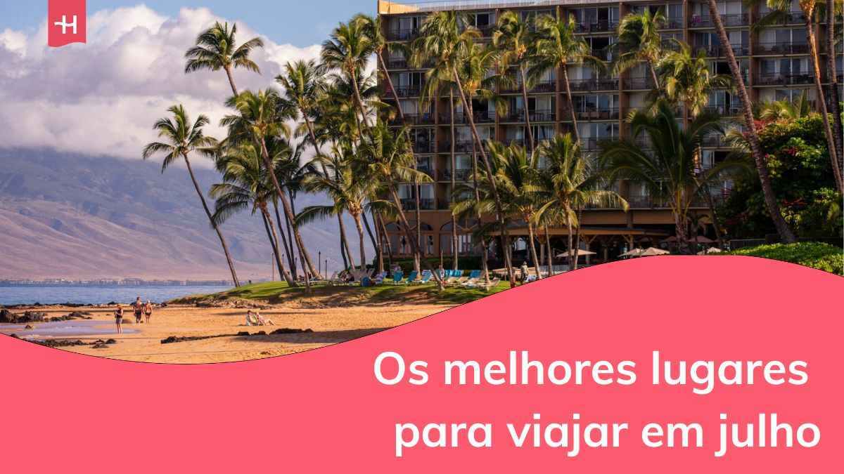 para onde viajar em julho