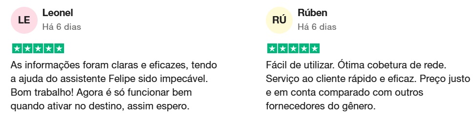 avaliação trustpilot