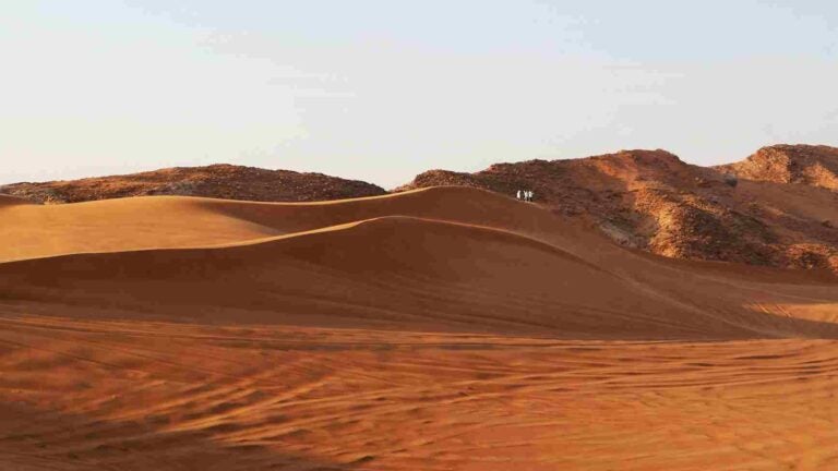 deserto de Dubai