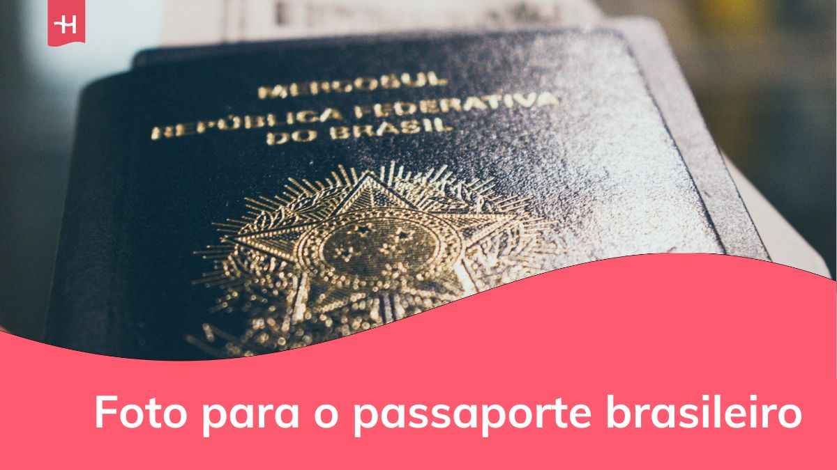 uma foto de um passaporte brasileiro